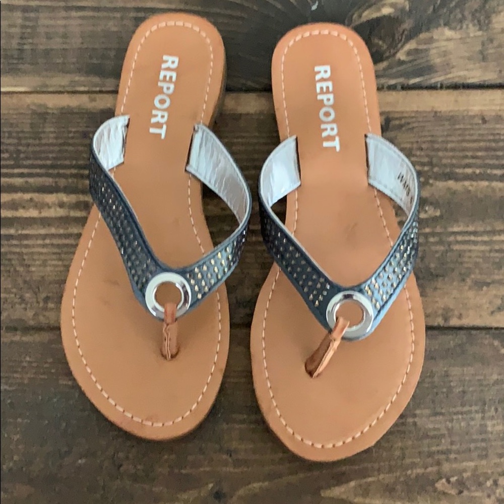 Report Flip Flops with sequins👠